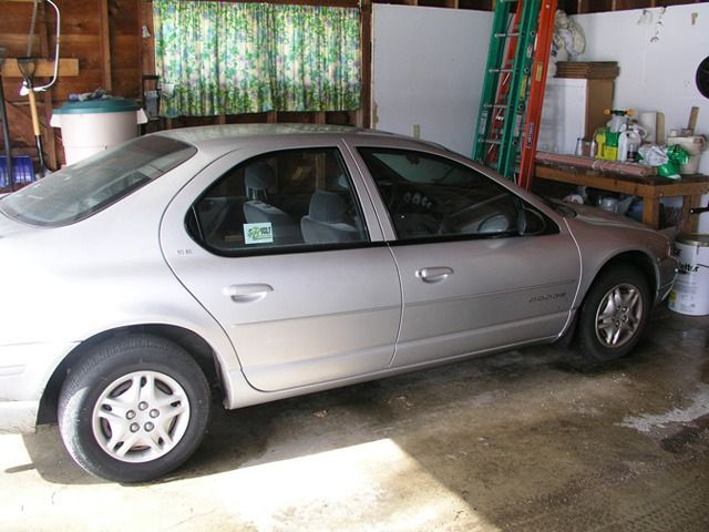 2000 Dodge Stratus SE, Bright Silver Metallic Clearcoat (Silver), Front Wheel