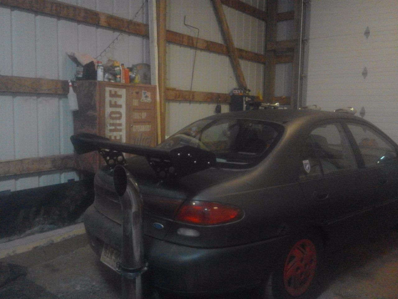 1997 Ford Escort LX | Chancellor, SD, Black (Black), Front Wheel