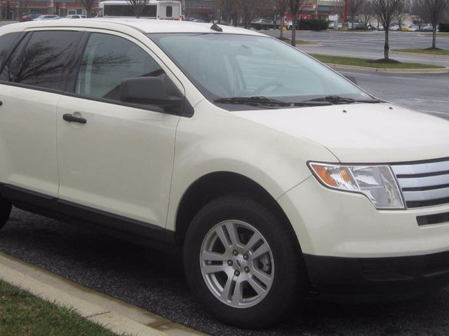 2009 Ford Edge SEL, White Suede Clearcoat (White), All Wheel