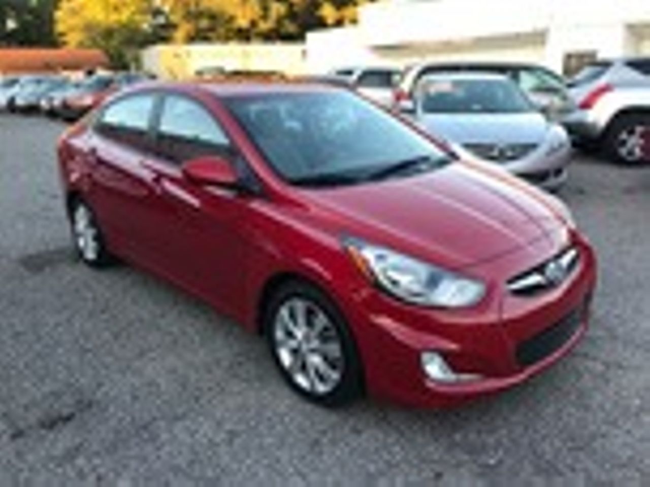 2013 Hyundai Accent | Sioux City, IA, Boston Red (Red & Orange), Front Wheel