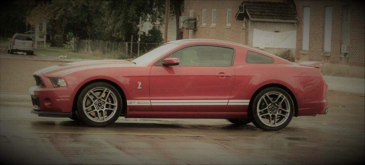 2013 Ford Shelby GT500 Base | Sioux Falls, SD, Red Candy Metallic Tinted Clearcoat (Red & Orange), Rear Wheel