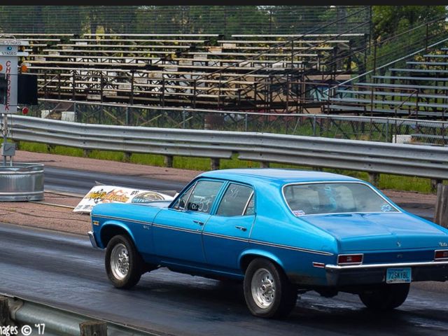 1972 Chevrolet Nova, Blue