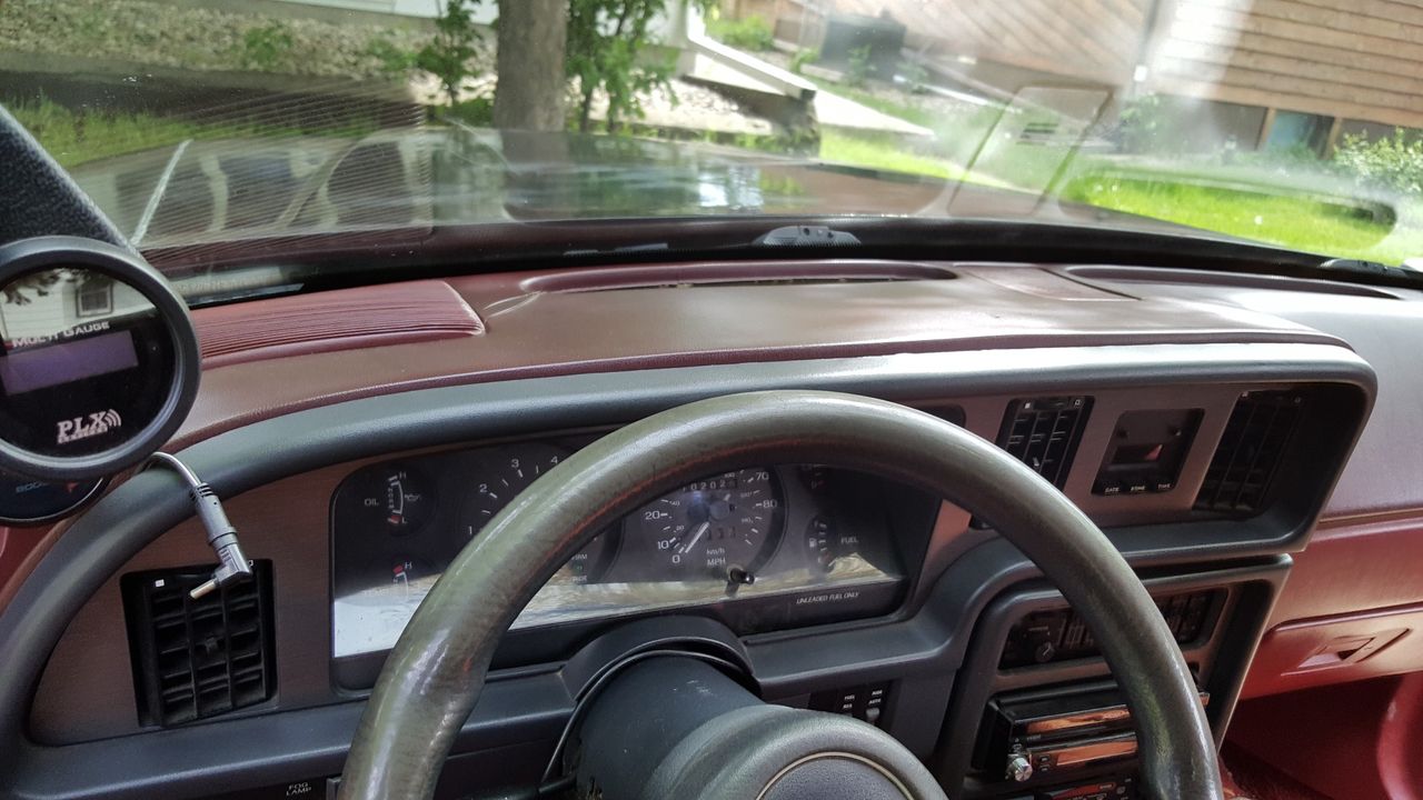 1988 Ford Thunderbird Turbo | Watertown, SD, Black, Rear Wheel