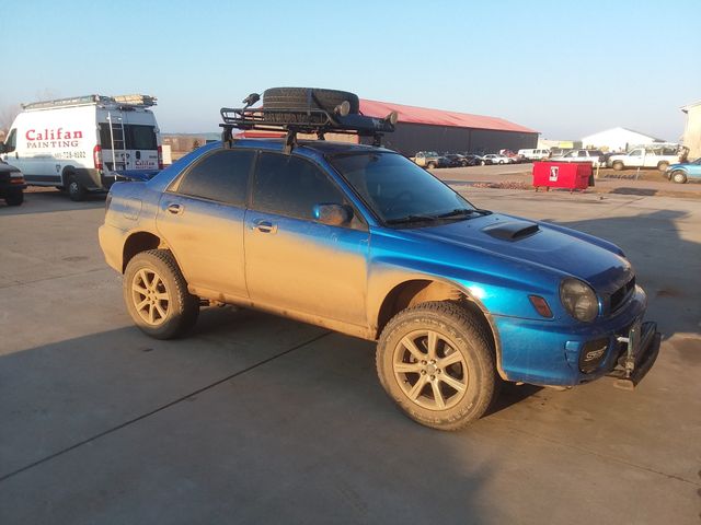 2002 Subaru WRX, Blue, All Wheel