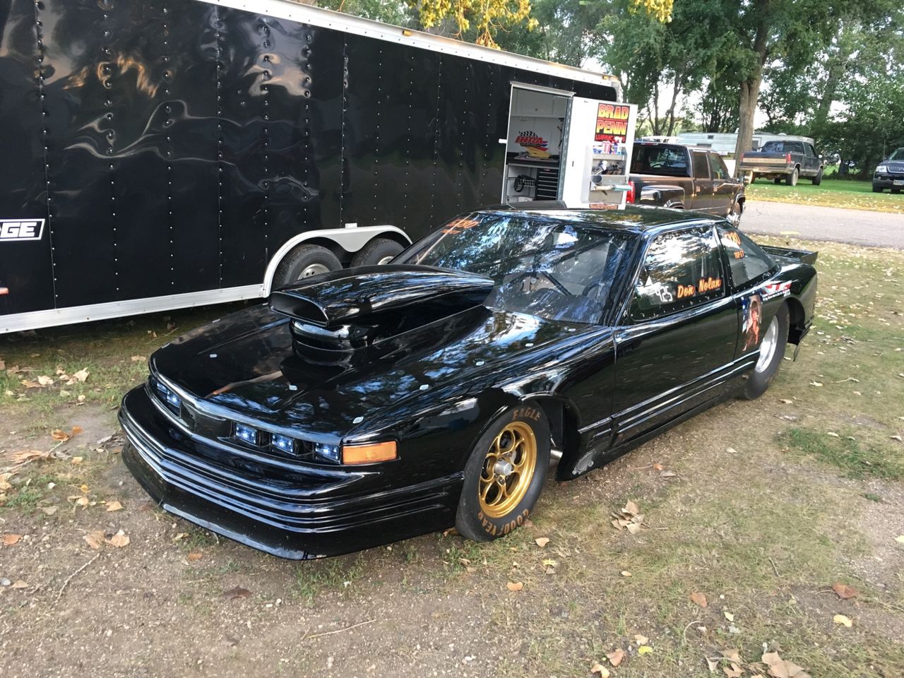 1996 Oldsmobile Cutlass Supreme SL | Parker, SD, Black (Black), Front Wheel