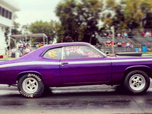 1974 Plymouth Duster, Purple