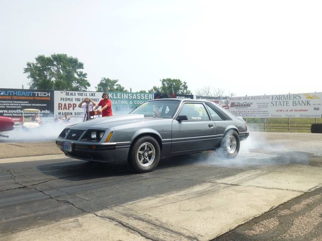 1984 Ford Mustang GT, Gray, Rear Wheel