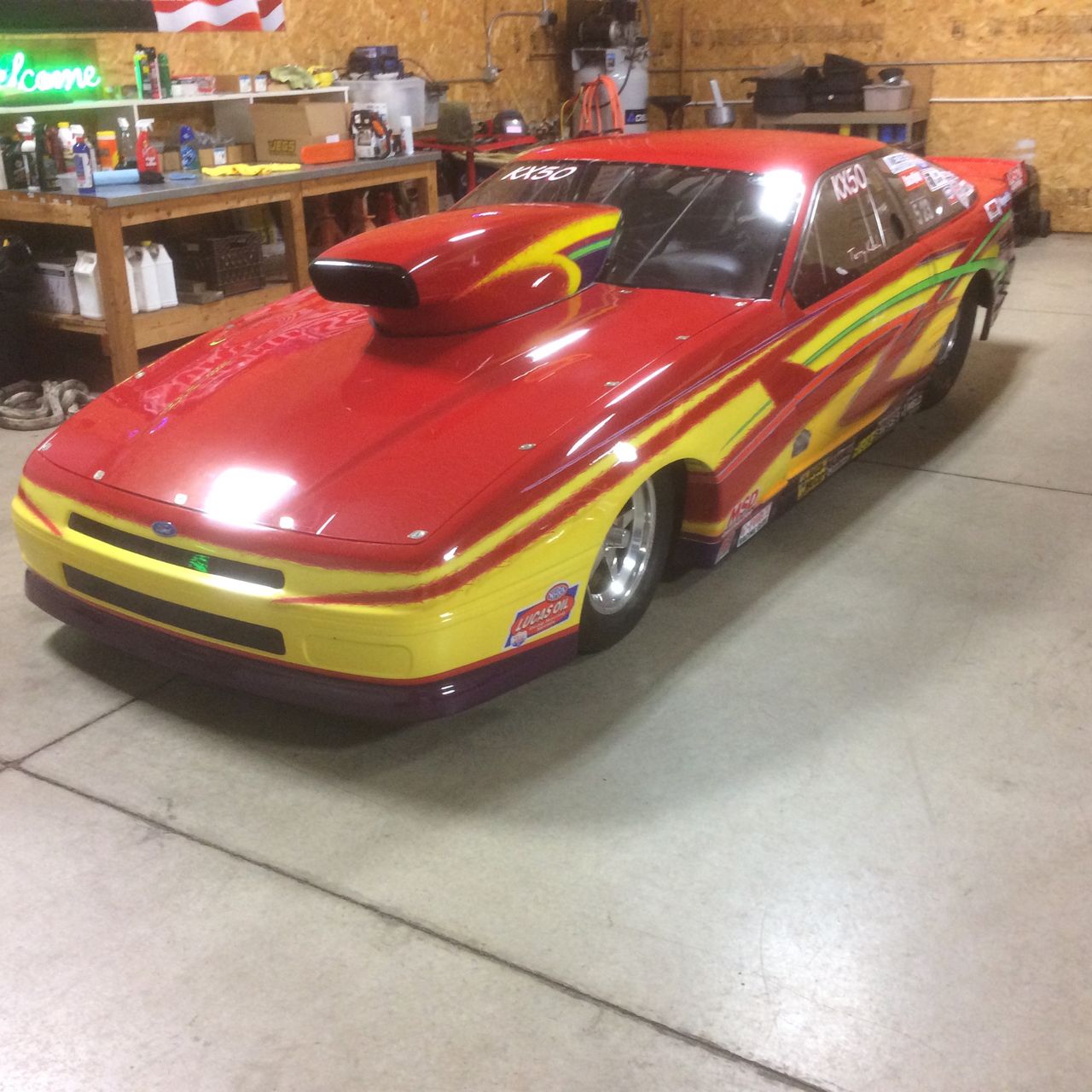 1991 Ford Probe GT Turbo | Sioux Falls, SD, Bright Red (Red & Orange), Front Wheel