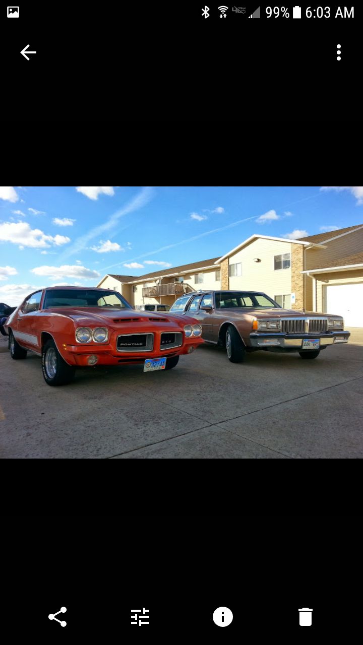 1972 Pontiac GTO Base | Sioux Falls, SD, Tan, Rear Wheel