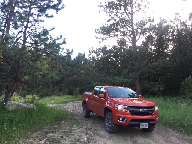 2016 Chevrolet Colorado Z71, Inferno Orange Metallic (Red & Orange), 4x4