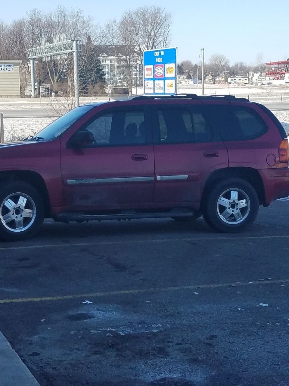 2004 GMC Envoy XL SLT | Sioux Falls, SD, Monterey Maroon Metallic (Red & Orange)