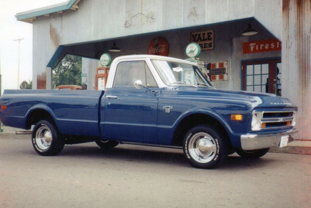 1968 Chevrolet C/K 10 Series DEL JOHNKE | Lennox, SD, Blue, Rear Wheel