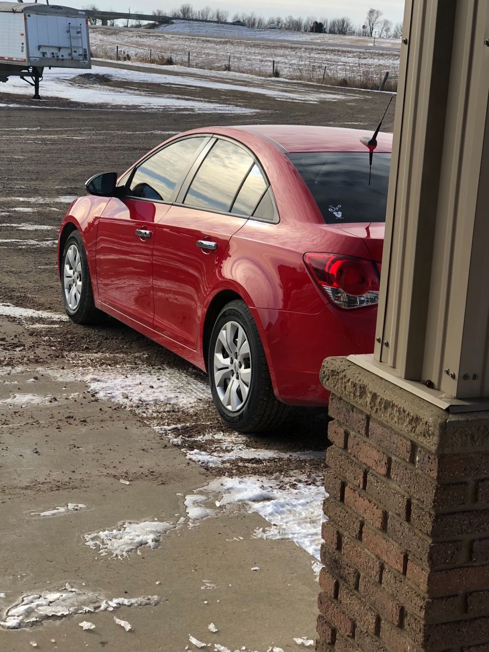 2014 Chevrolet Cruze LS Auto | Sioux Falls, SD, Red Hot (Red & Orange), Front Wheel