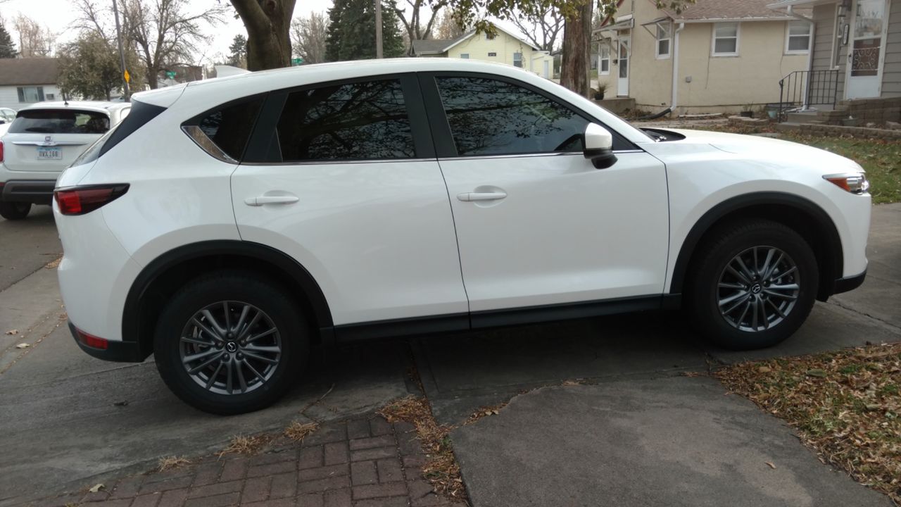 2017 Mazda CX-5 Sport | Sioux Falls, SD, Snowflake White Pearl Mica (White), All Wheel