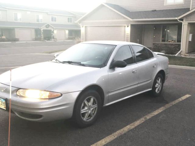 2004 Oldsmobile Alero GL1, Steel Gray (Gray), Front Wheel