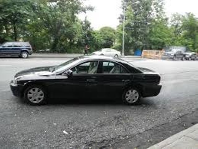 2005 Lincoln LS, Black Clearcoat (Black), Rear Wheel