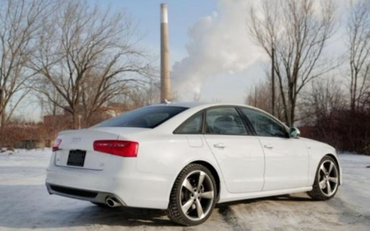 2014 Audi A6 3.0 quattro TDI Premium Plus | Omaha, NE, Glacier White Metallic (White), All Wheel