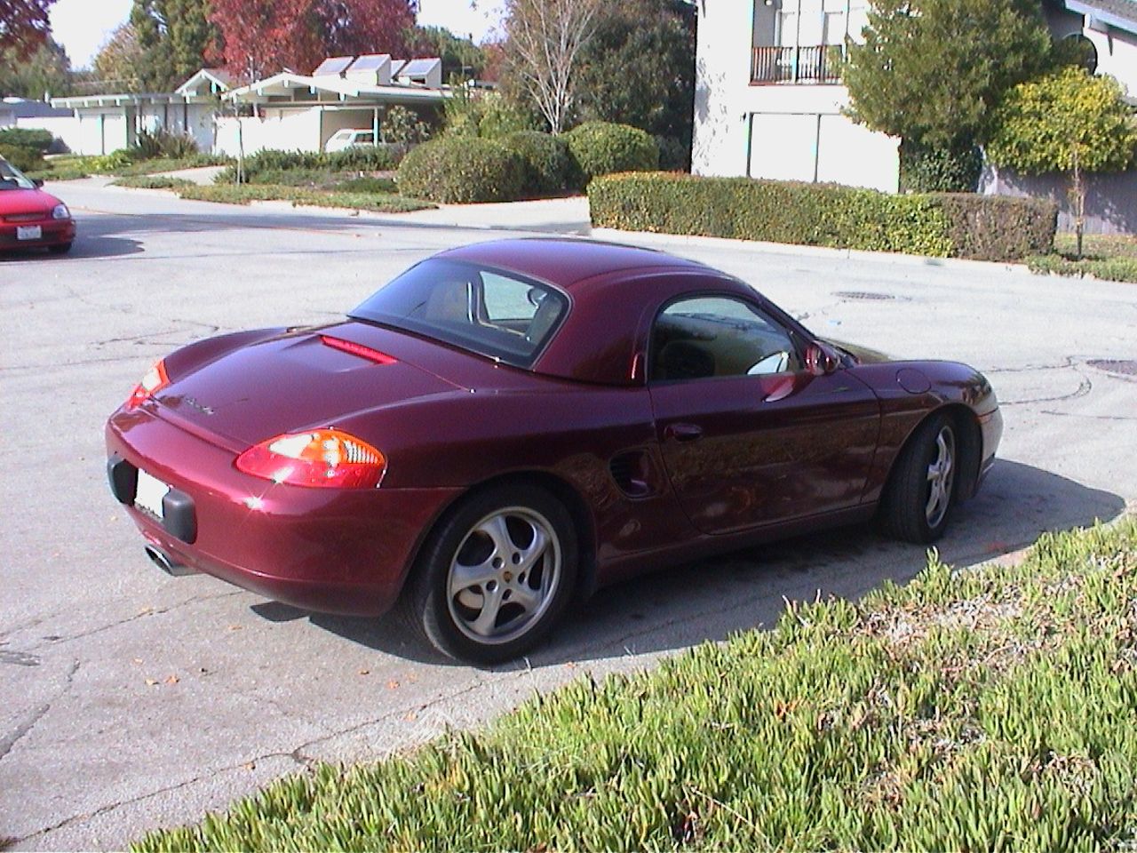 1998 Porsche Boxster Base | San Diego, CA, Arena Red Metallic (Red & Orange), Rear Wheel