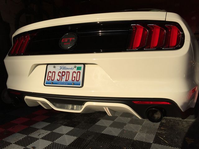 2015 Ford Mustang GT 50 Years Limited Edition, Wimbledon White Metallic (White), Rear Wheel