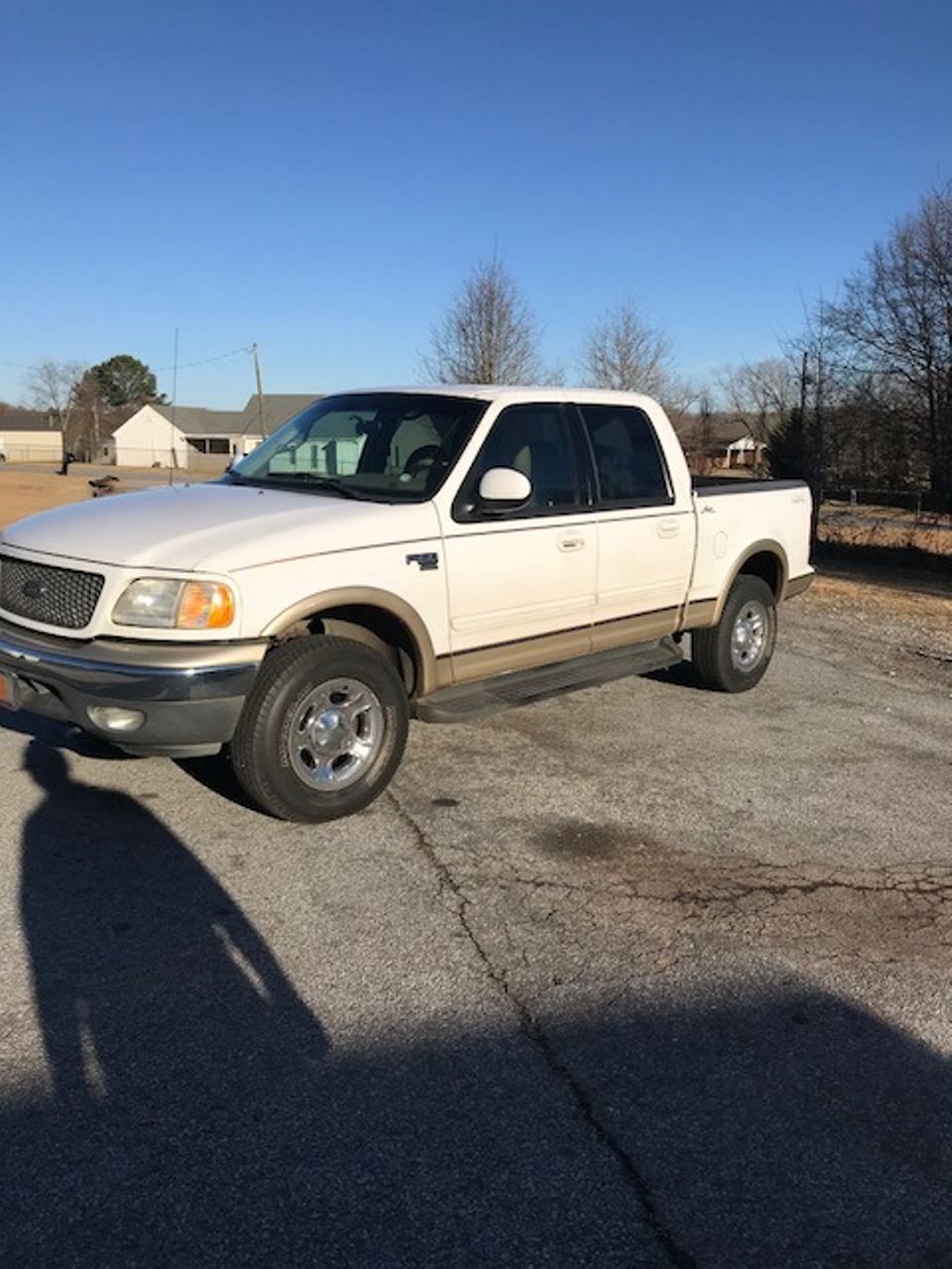 2001 Ford F-150 Lariat | Central, SC, Oxford White Clearcoat (White), 4 Wheel