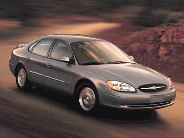 2003 Ford Taurus, Arizona Beige Clearcoat Metallic (Brown & Beige), Front Wheel