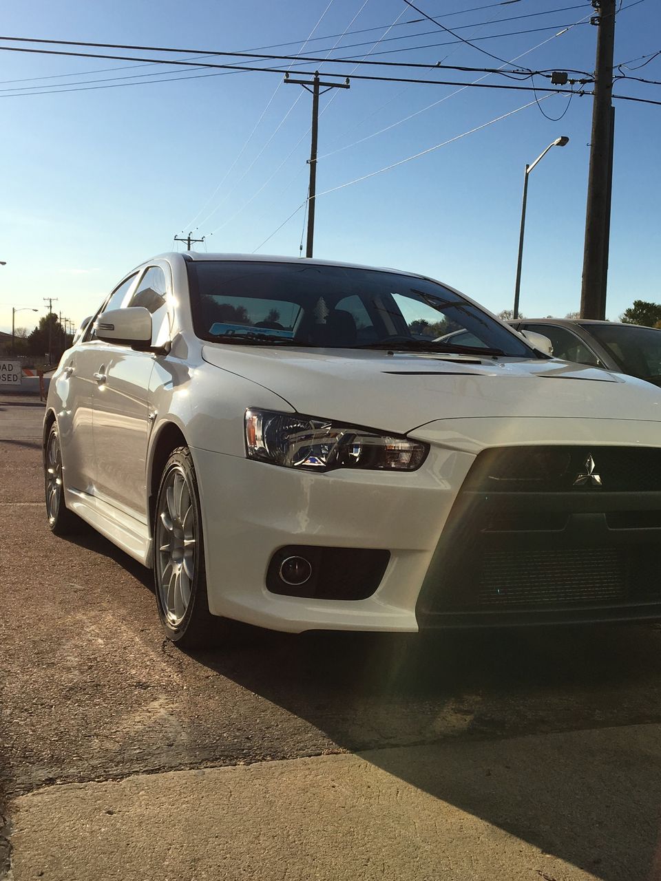 2015 Mitsubishi Lancer Evolution GSR | Renner, SD, Wicked White Metallic (White), All Wheel