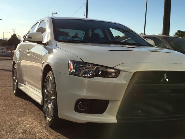 2015 Mitsubishi Lancer Evolution GSR, Wicked White Metallic (White), All Wheel