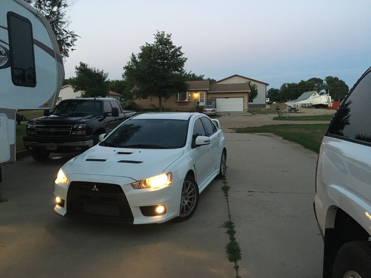 2015 Mitsubishi Lancer Evolution GSR | Renner, SD, Wicked White Metallic (White), All Wheel