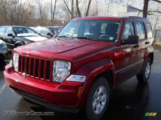 2011 Jeep Liberty, Deep Cherry Red Crystal Pearl Coat (Red & Orange)