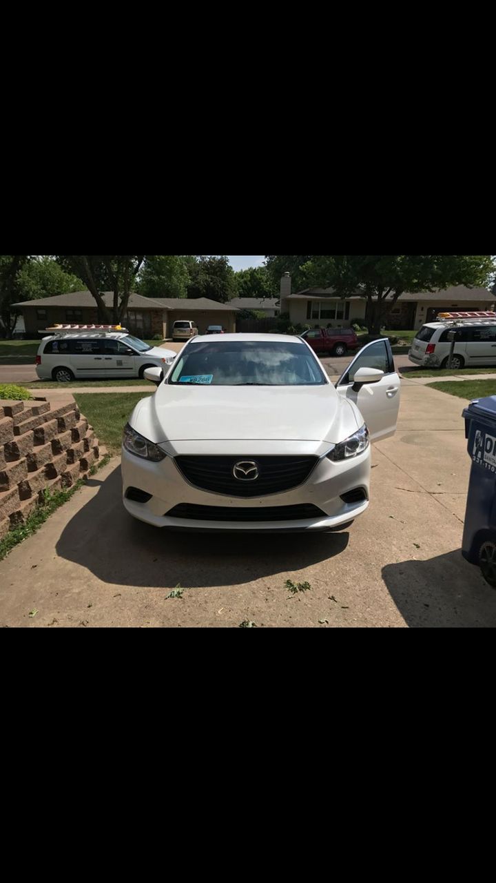 2014 Mazda Mazda6 i Touring | Sioux Falls, SD, Snowflake White Pearl (White), Front Wheel