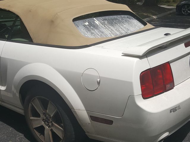2007 Ford Mustang GT Deluxe, Performance White Clearcoat (White), Rear Wheel