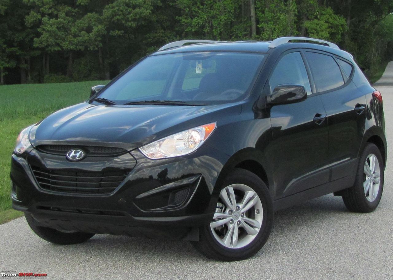 2012 Hyundai Tucson GL | Chicago, IL, Ash Black Mica (Black), Front Wheel