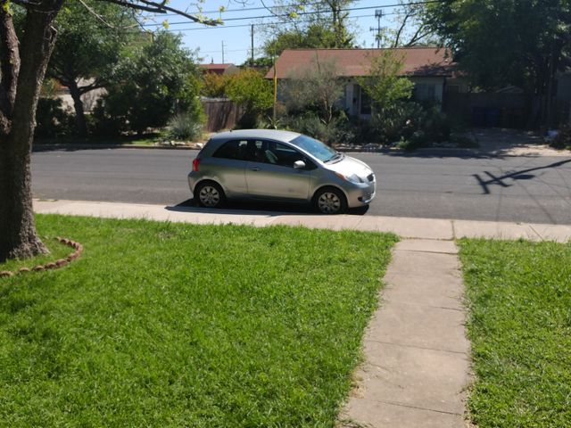 2008 Toyota Yaris, Silver Streak Mica (Silver), Front Wheel