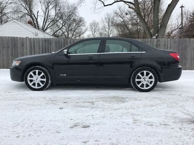 2008 Lincoln MKZ Base, Black Clearcoat (Black), Front Wheel