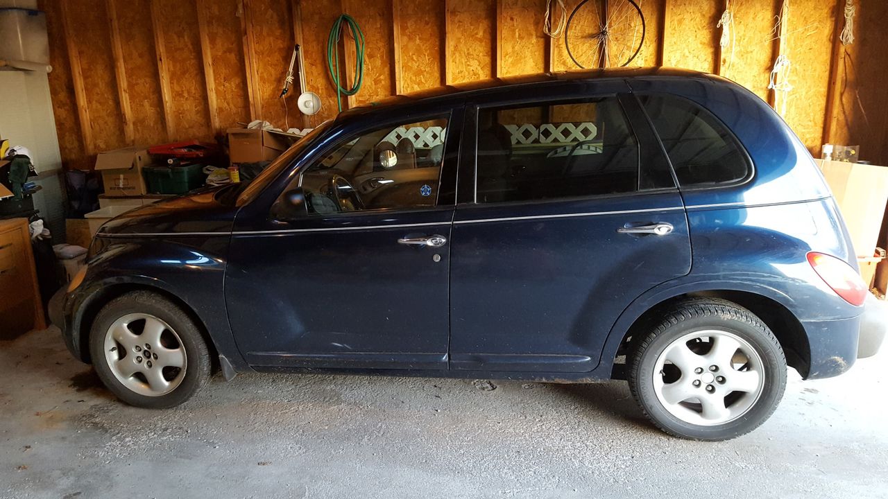 2002 Chrysler PT Cruiser Touring Edition | Frankfort, KY, Steel Blue Pearlcoat (Blue), Front Wheel