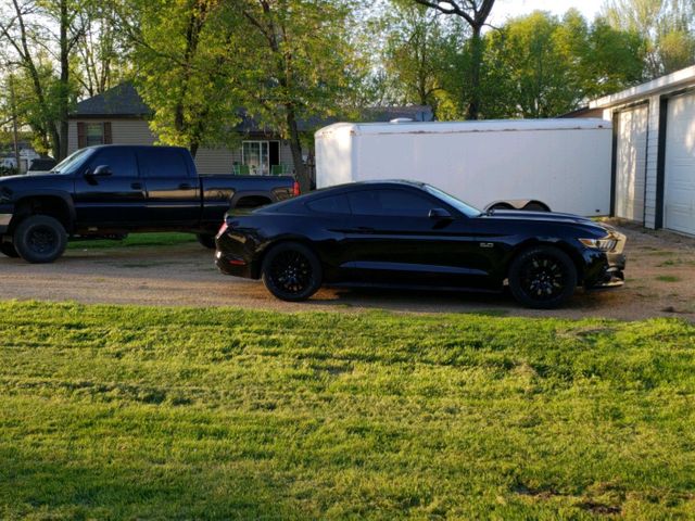 2015 Ford Mustang GT, Black (Black), Rear Wheel