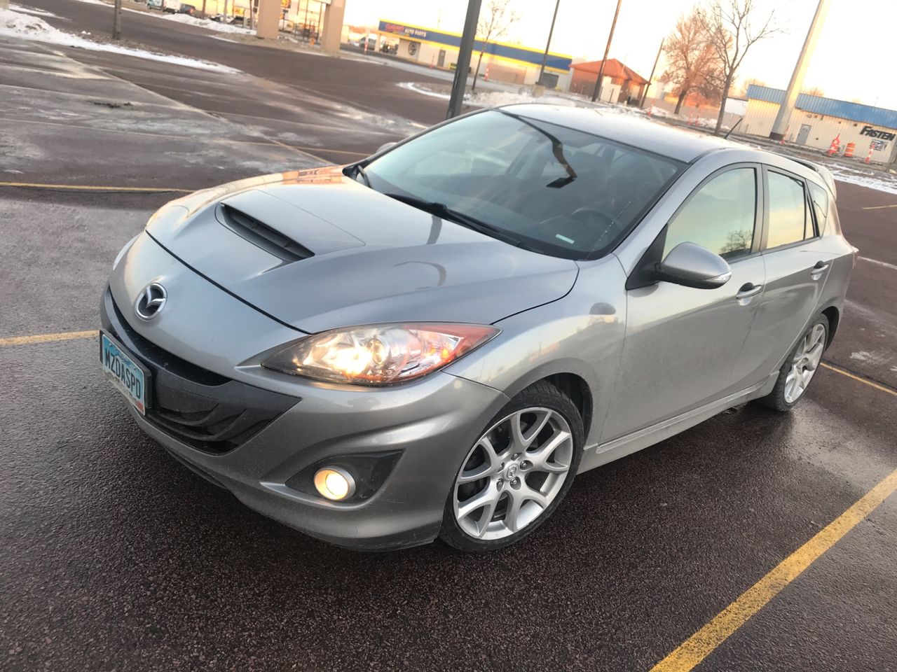 2011 Mazda Mazdaspeed3 Sport | Sioux Falls, SD, Liquid Silver Metallic (Silver), Front Wheel