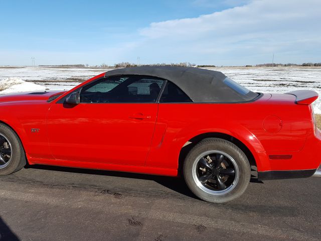 2006 Ford Mustang GT Premium, Torch Red Clearcoat (Red & Orange), Rear Wheel