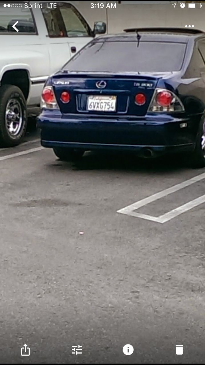 2004 Lexus IS 300 Base | Sun City, CA, Bluestone Metallic (Blue), Rear Wheel