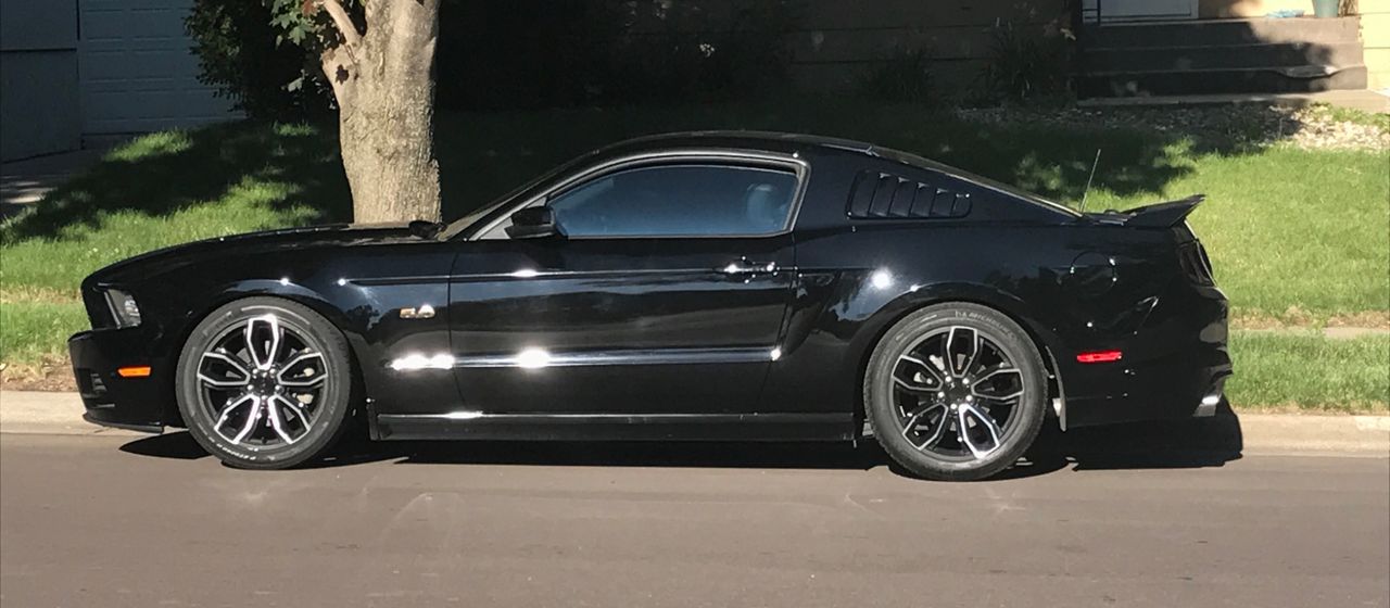 2014 Ford Mustang GT Premium | Sioux Falls, SD, Black (Black), Rear Wheel