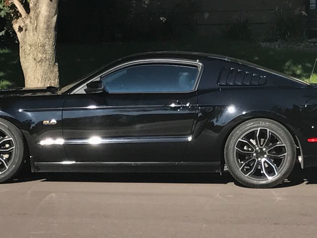 2014 Ford Mustang GT Premium, Black (Black), Rear Wheel