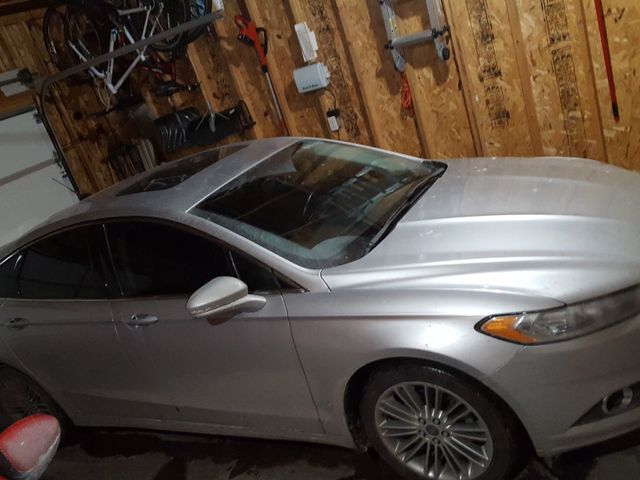 2013 Ford Fusion SE, Ingot Silver Metallic (Silver), Front Wheel