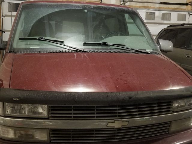 2003 Chevrolet Astro LS, Dark Carmine Red Metallic (Red & Orange), All Wheel