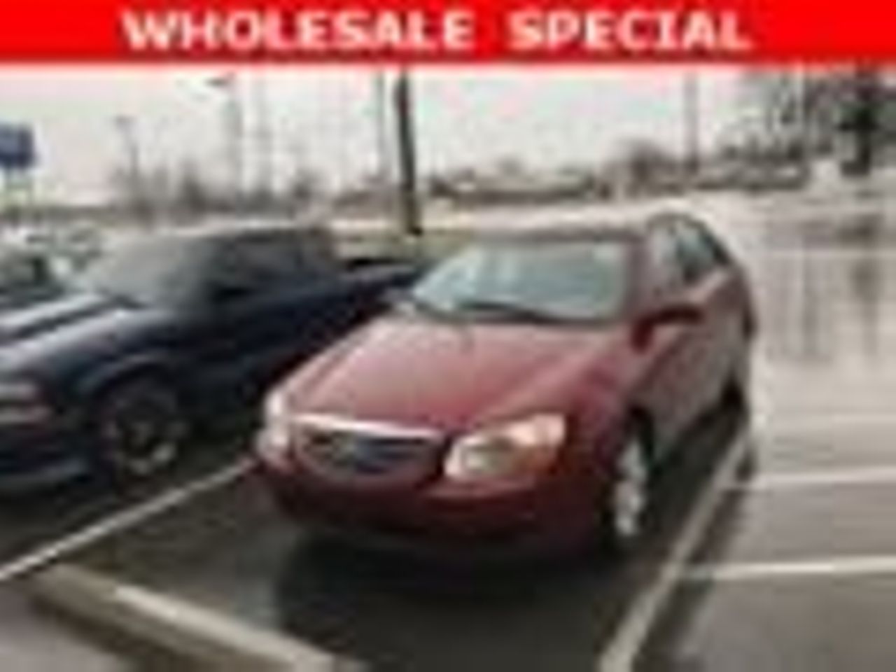 2007 Kia Spectra EX | Sioux Falls, SD, Radiant  Red (Red & Orange), Front Wheel