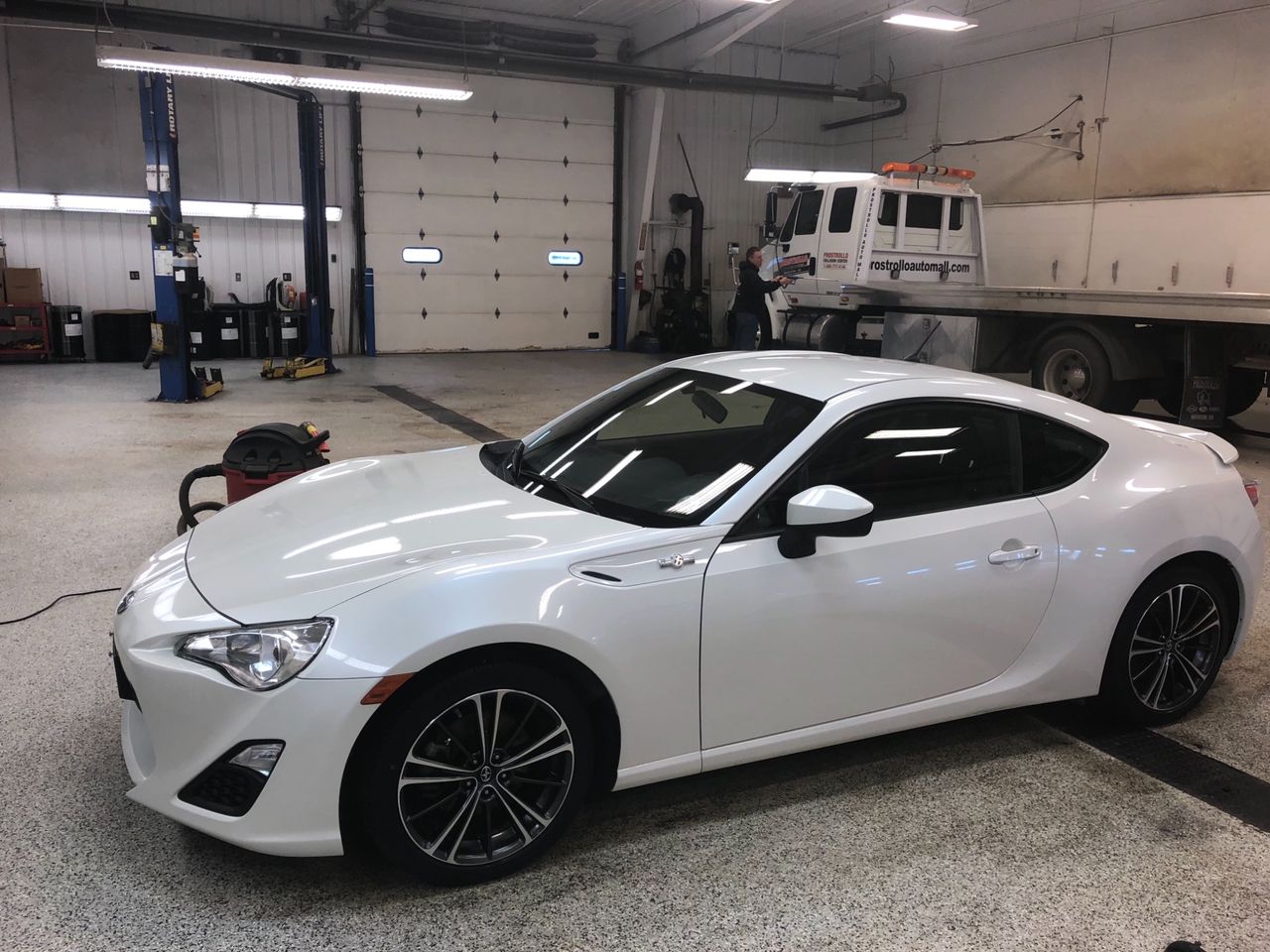 2013 Scion FR-S Base | Madison, SD, Whiteout (White), Rear Wheel