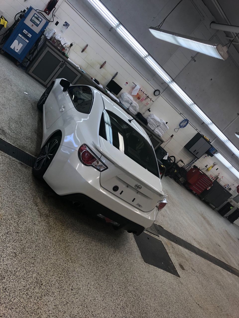 2013 Scion FR-S Base | Madison, SD, Whiteout (White), Rear Wheel