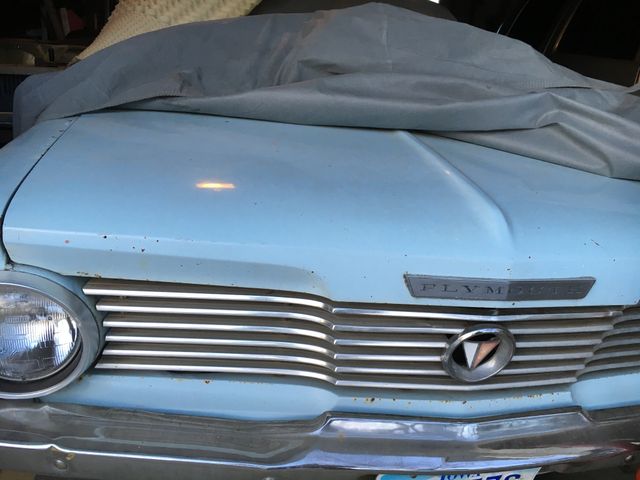 1964 Plymouth Valiant, Light Blue