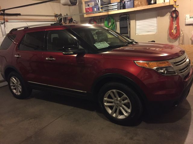 2015 Ford Explorer, Ruby Red Metallic Tinted Clearcoat (Red & Orange)