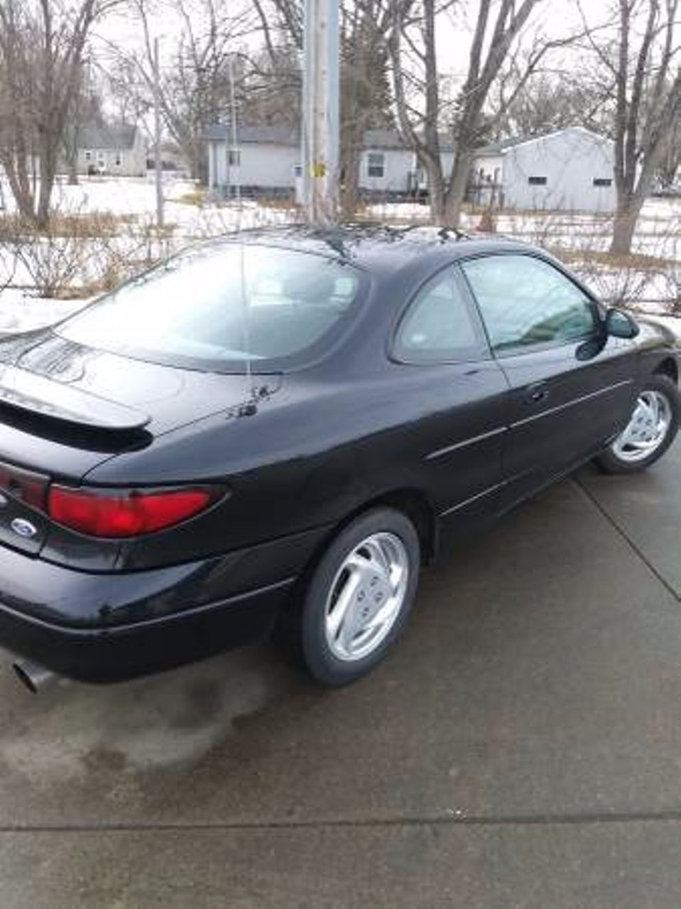 2001 Ford Escort ZX2 | Sioux Falls, SD, Black Clearcoat (Black), Front Wheel