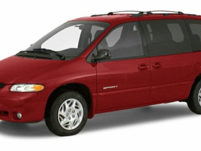 2000 Dodge Caravan SE, Deep Cranberry Pearlcoat (Red & Orange), Front Wheel